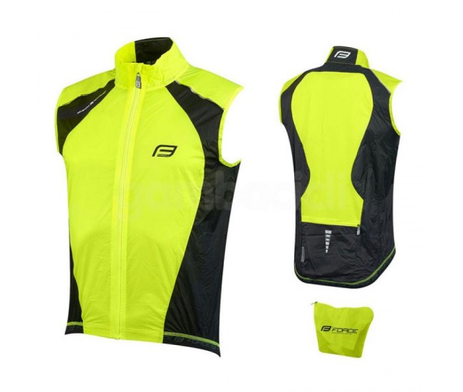 FORCE V53 WINDPROOF ΑΝΤΙΑΝΕΜΙΚΟ ΓΙΛΕΚΟ ΠΟΔΗΛΑΤΙΚΟ YELLOW